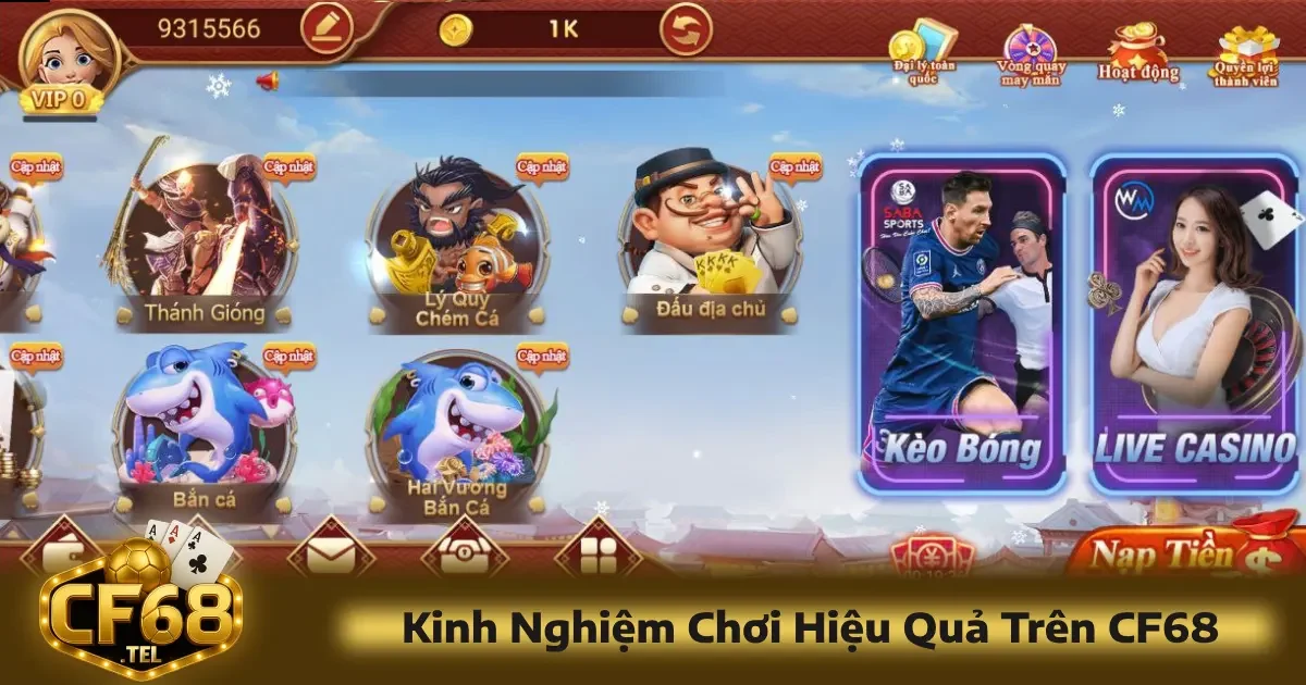 Để có thể chơi hiệu quả với tối ưu hóa cơ hội chiến thắng tại nhà cái. anh em cần trang bị cho mình một số kinh nghiệm và chiến lược phù hợp
